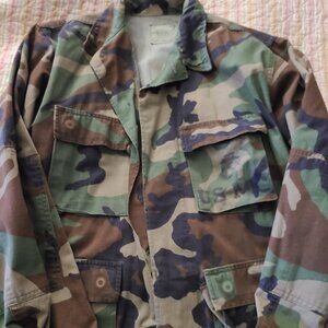 USMC Medium Regular Camoflauge Lightweight Jacket Coat